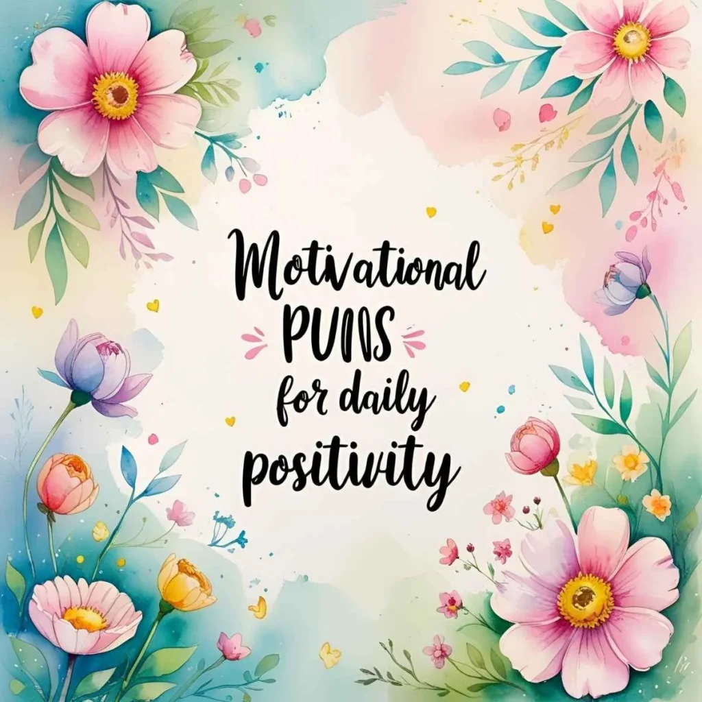 Inspirational Puns