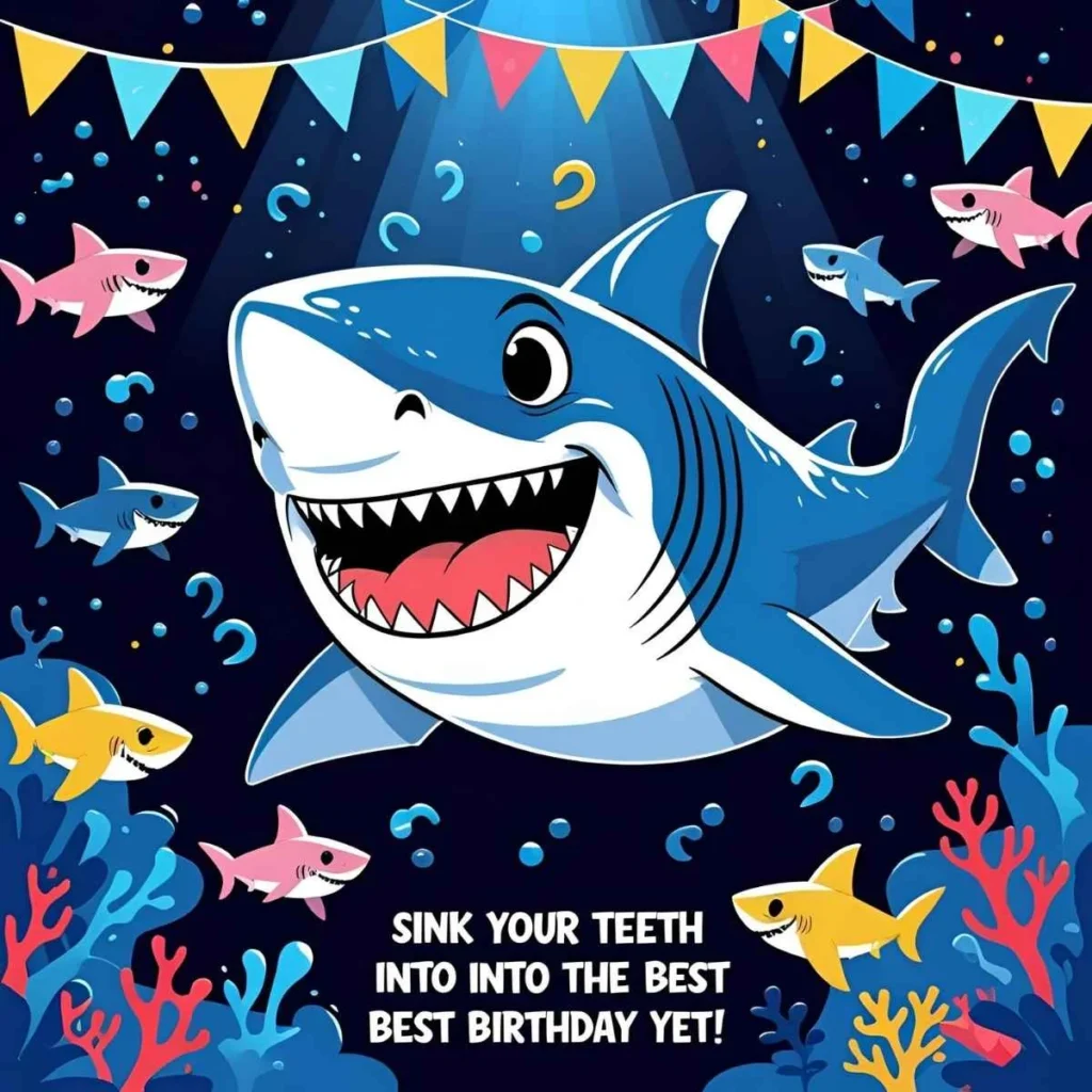 Shark Birthday Puns