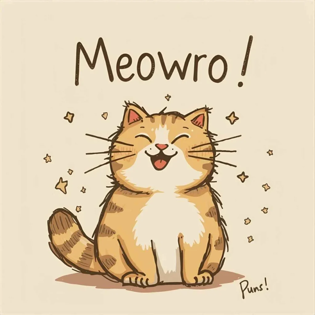 Cat Words Puns