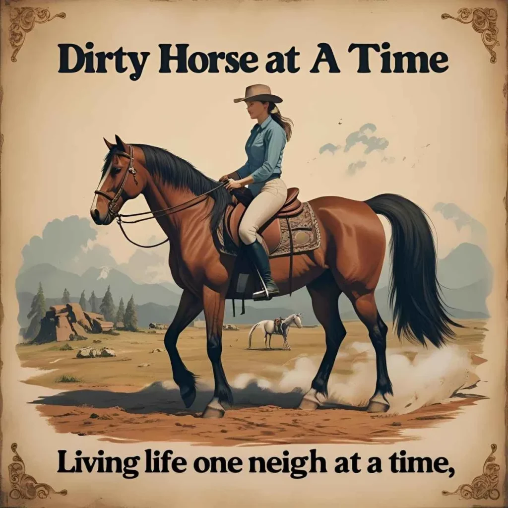 Dirty Horse Names Puns