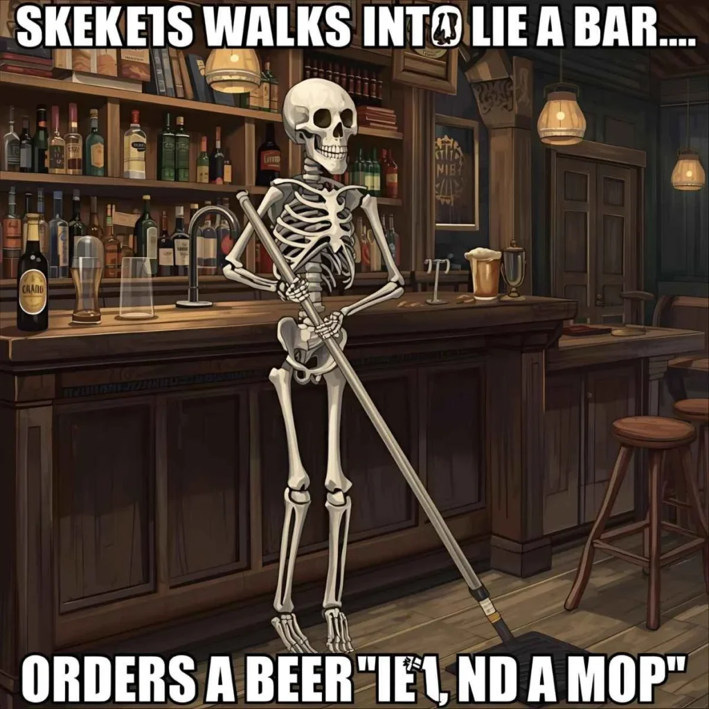 Skeleton Puns One Liners 