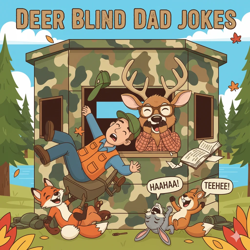 Deer Blind Dad Jokes