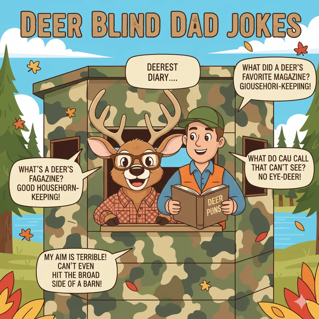 Deer Blind Dad Jokes