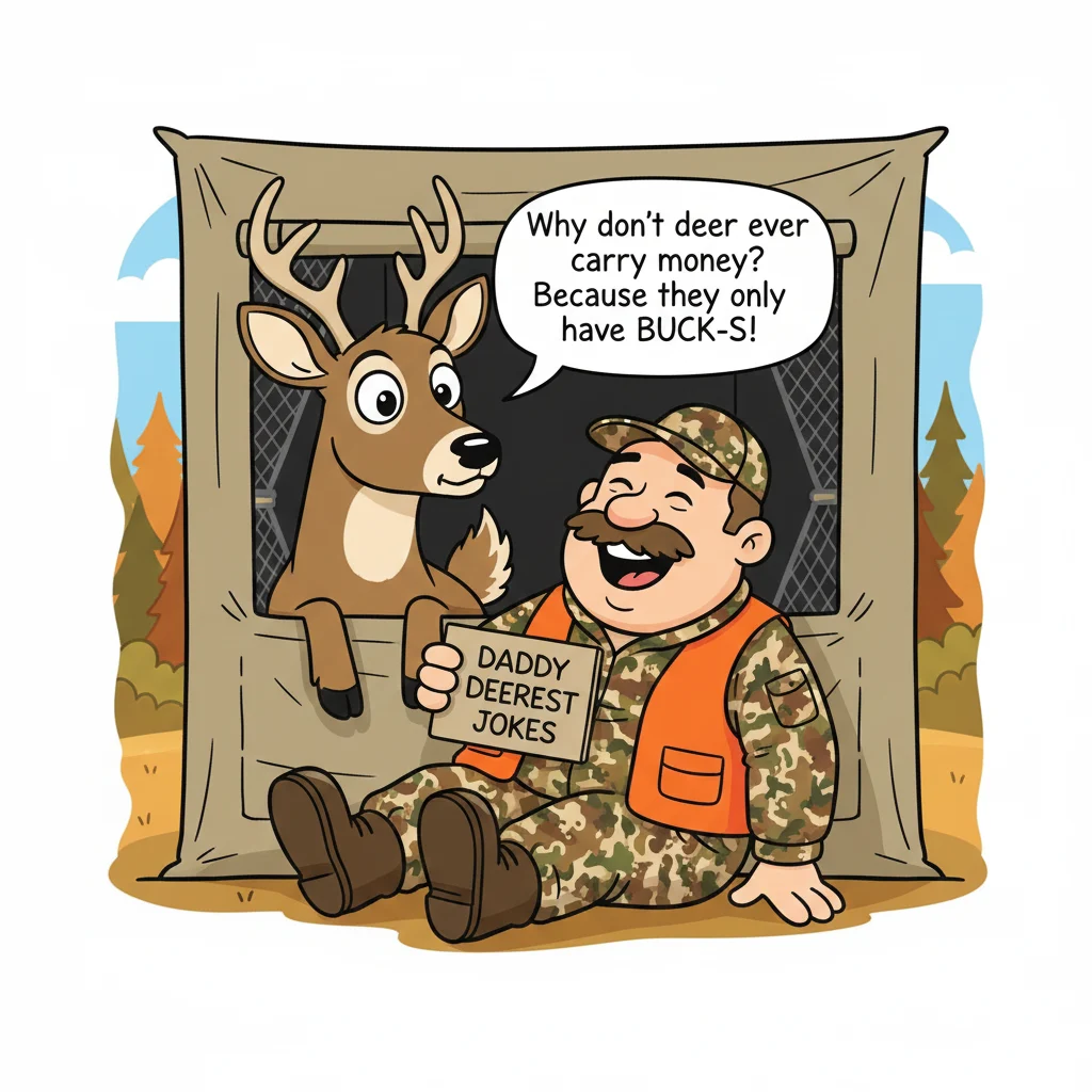 Deer Blind Dad Jokes