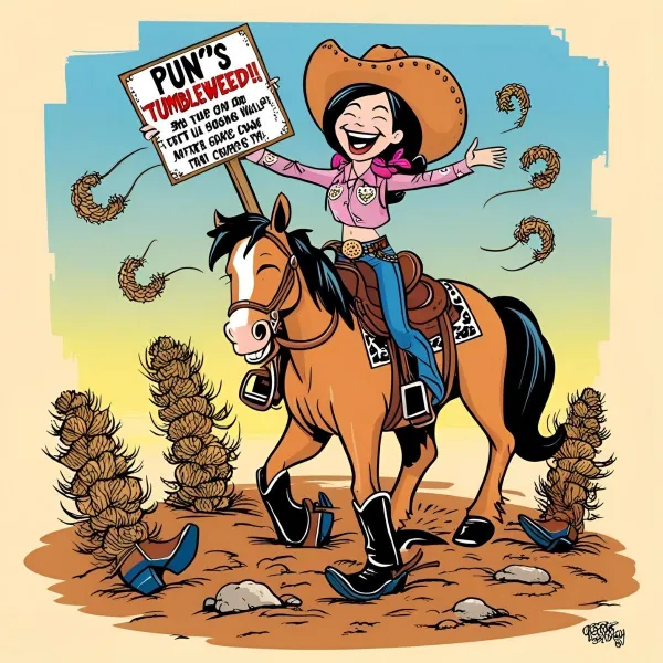cowgirl puns