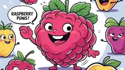 raspberry puns