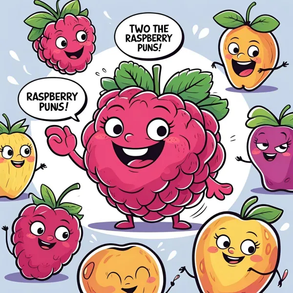 raspberry puns