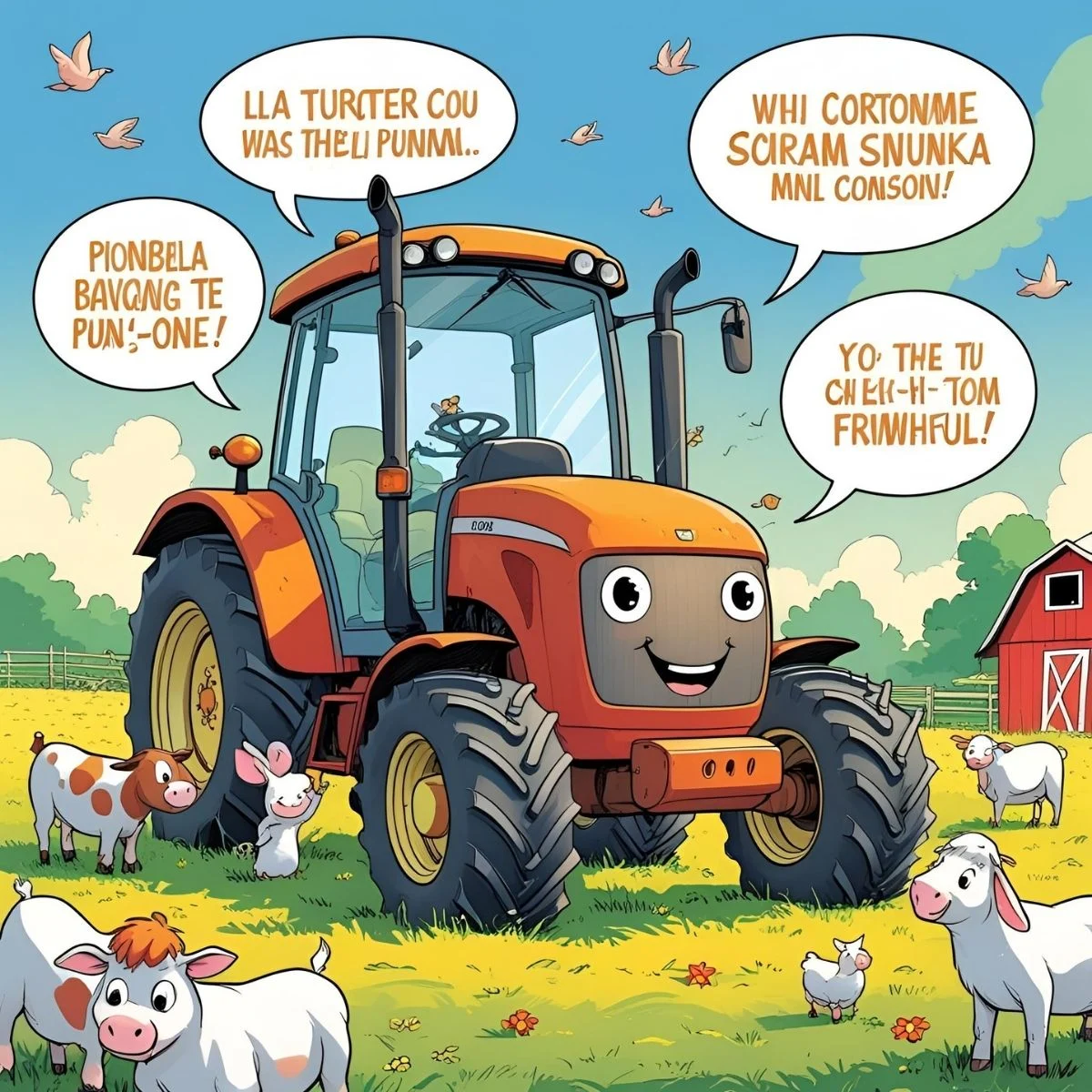 Tractor Puns