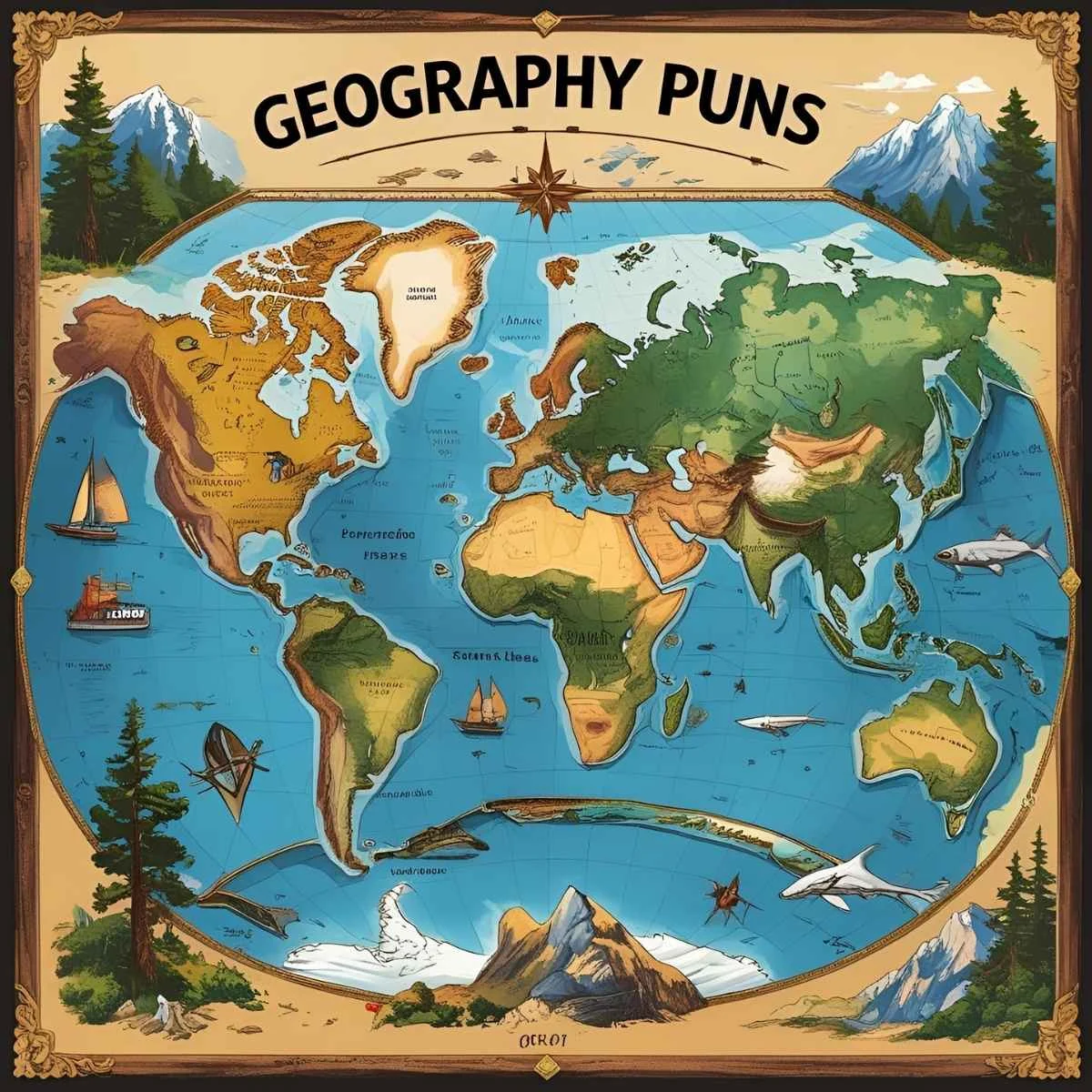 geography puns