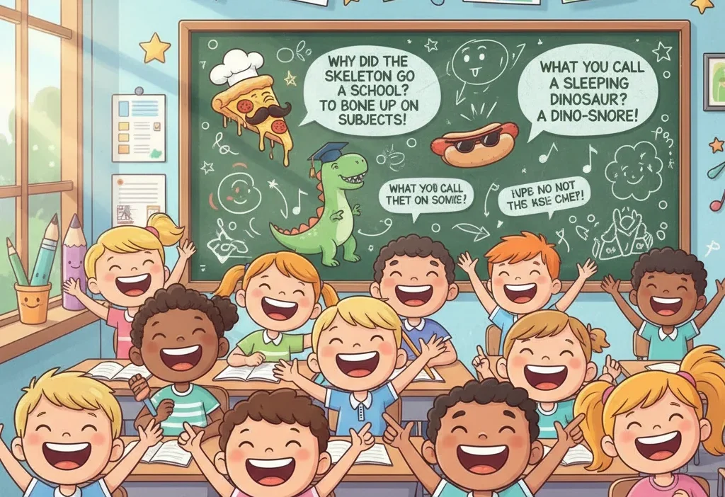 Kid Jokes About School