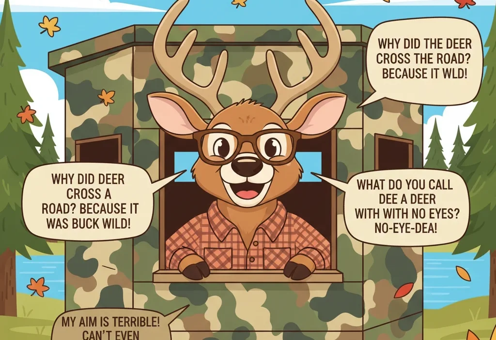 Deer Blind Dad Jokes