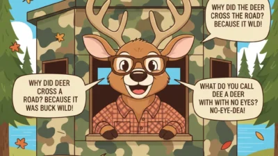 Deer Blind Dad Jokes