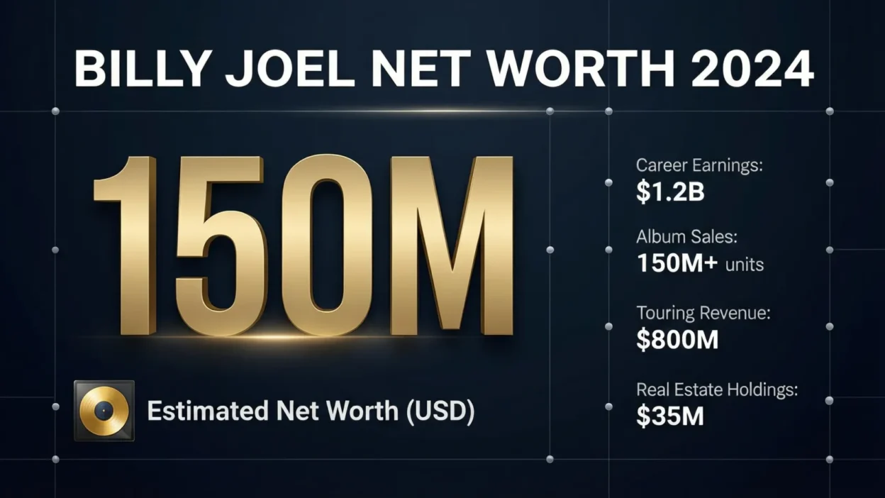 billy joel net worth 2024
