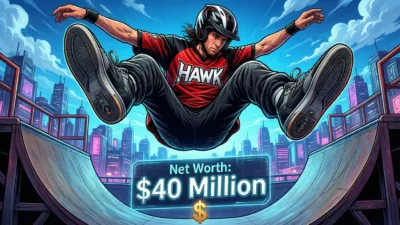 Tony hawk net worth